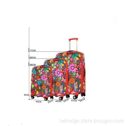 100%PC Hardside Travel Luggage, Trolley Bag (SH372)